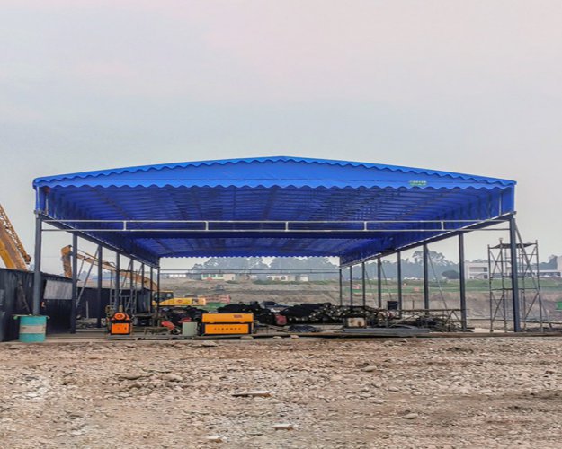 海北州電動雨棚