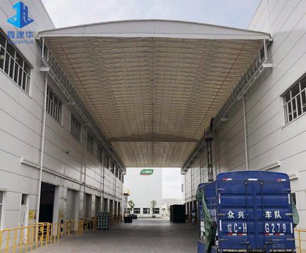 荊門電動伸縮雨棚