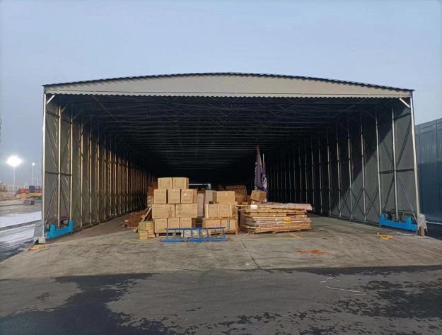 雙鴨山推拉雨棚