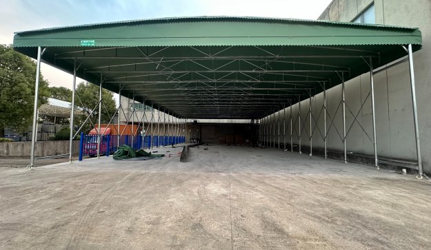 雙鴨山推拉雨棚